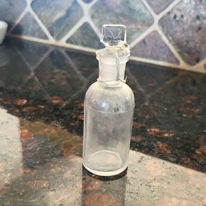 WT CO vintage glass bottle
